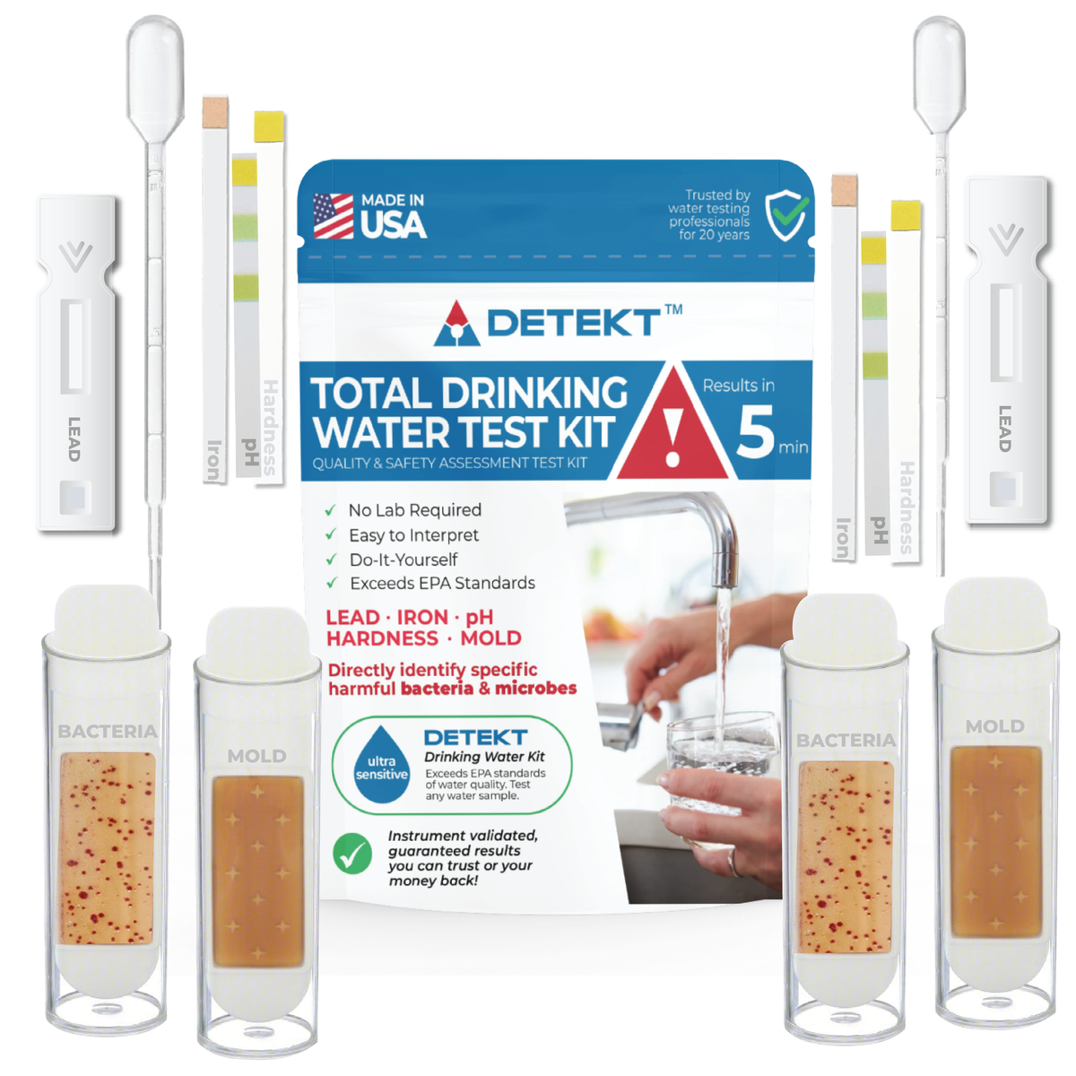 At-Home Total Water Quality Test Kit