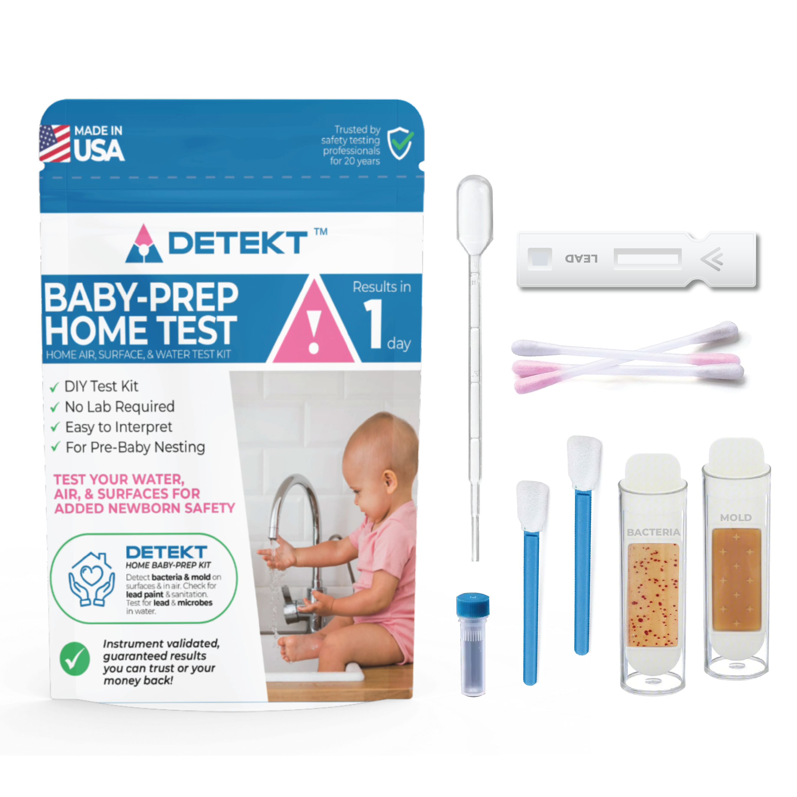 Baby-Prep Home Testing Kit