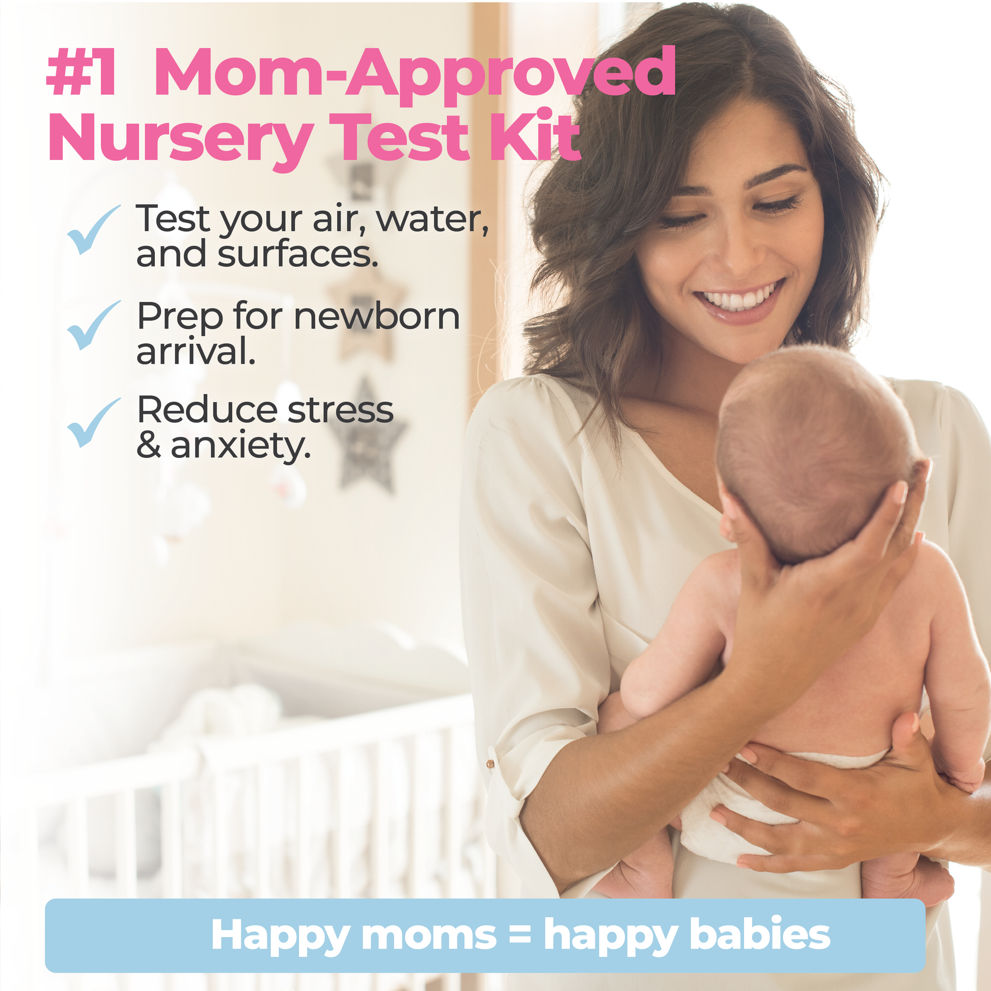 summer infant product tester Nursery Test Kit For Expecting Parents Test Air, Water, & Surfaces Mom-Approved For Peace Of Mind Prep Your Nursery With Confidence Made In USA