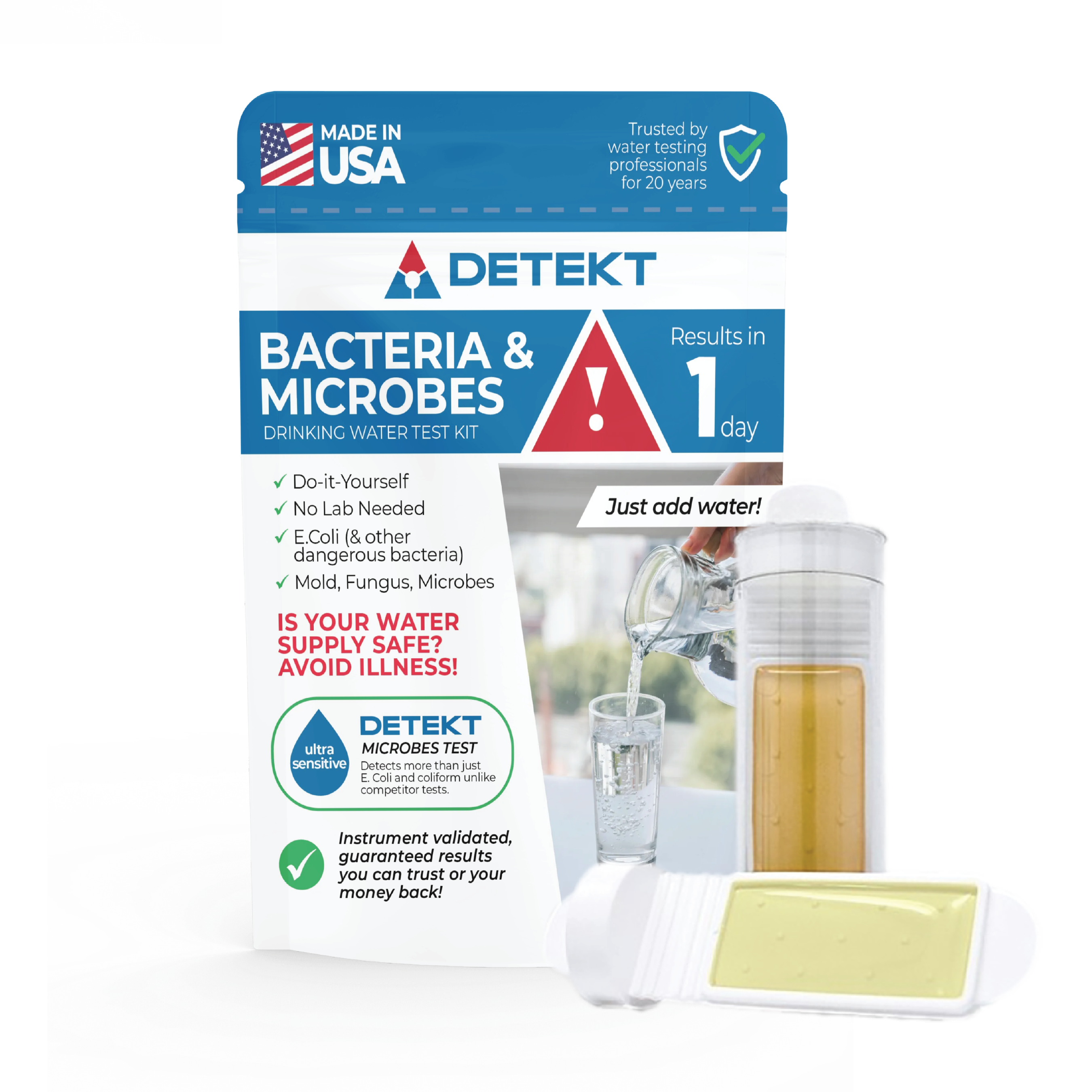 Water Bacteria Test Kit