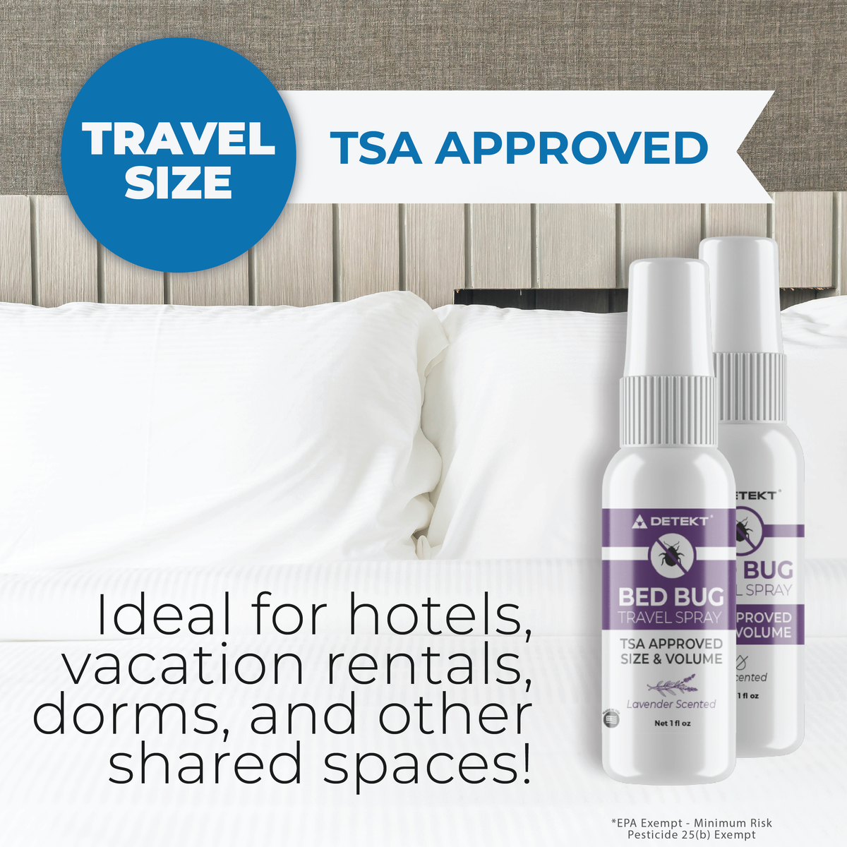 Bed Bug Travel Spray