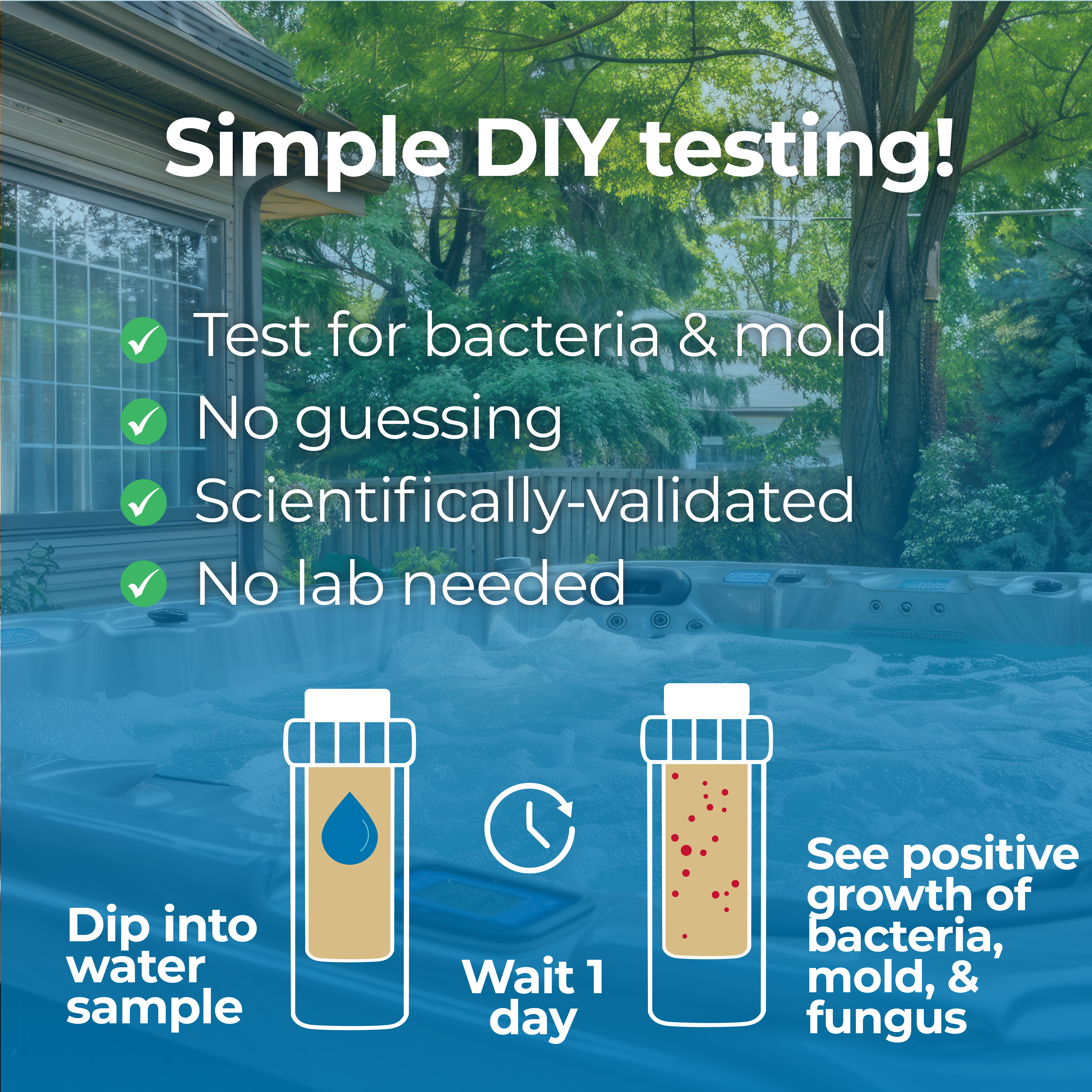 Pool & Hot Tub Water Test Kit