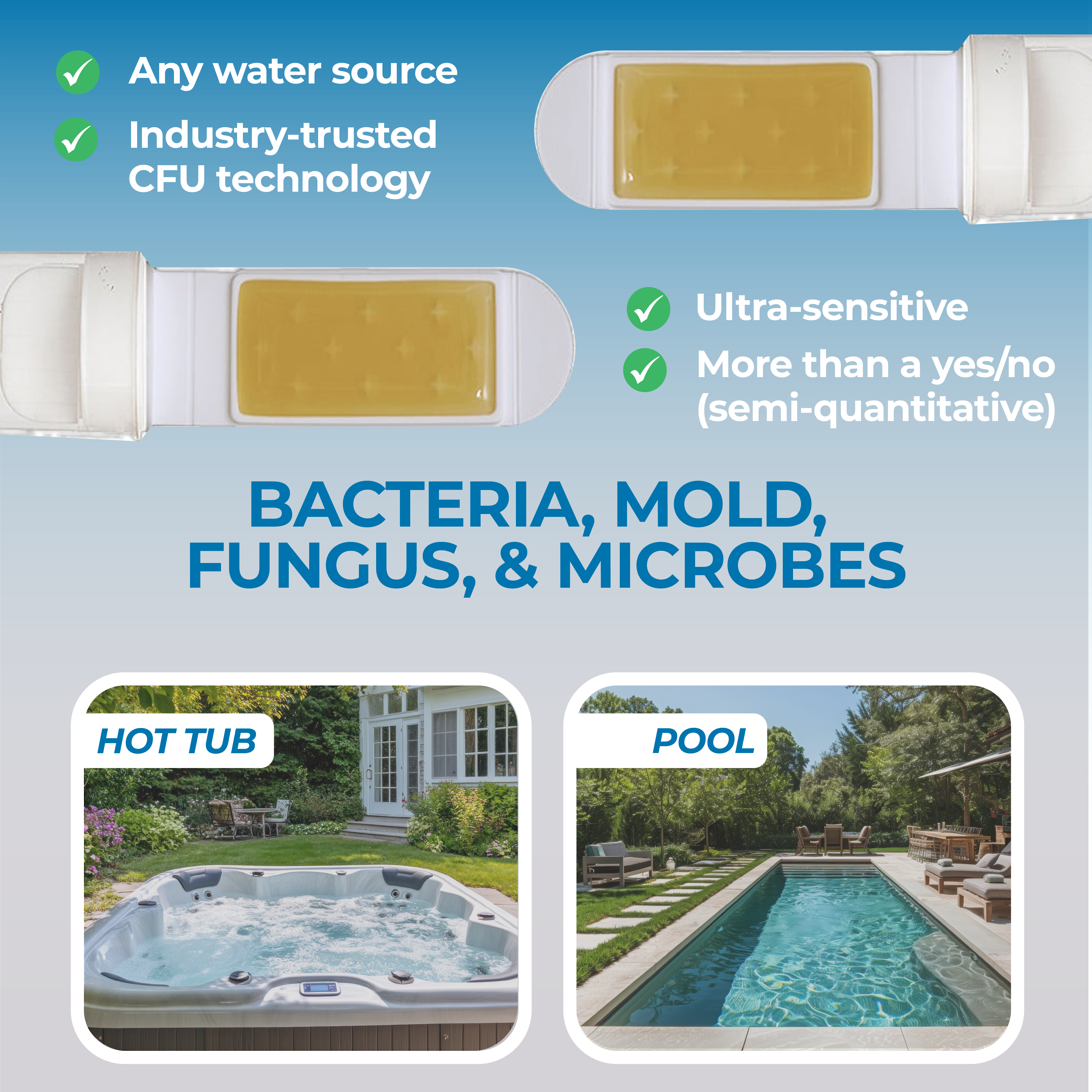 Pool & Hot Tub Water Test Kit