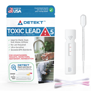 Total Toxic Lead Test Kit with 1 water test and 5 lead swabs for tap water and painted surfaces