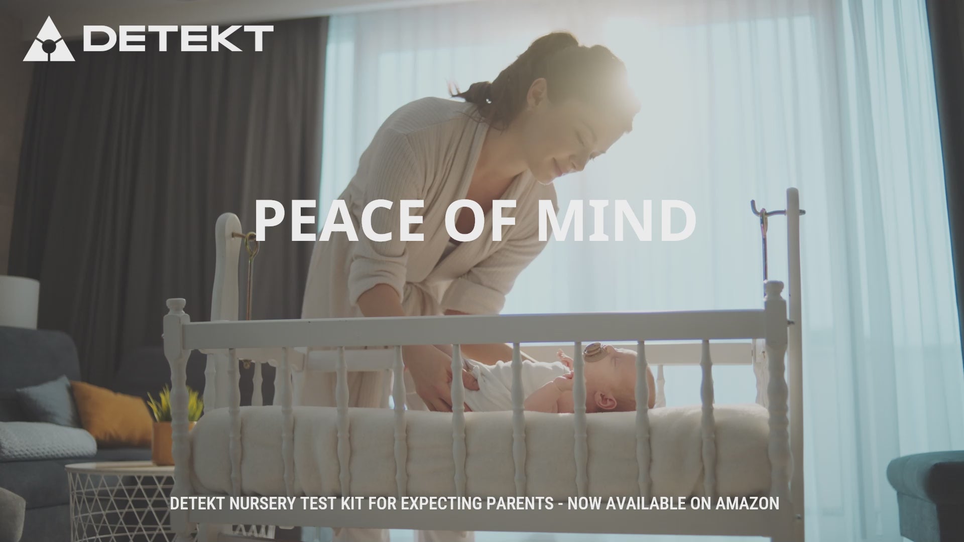Load video: Nursery Prep Kit for Expecting Parents – Test Air, Water, Surfaces – Mom-Approved for Peace of Mind