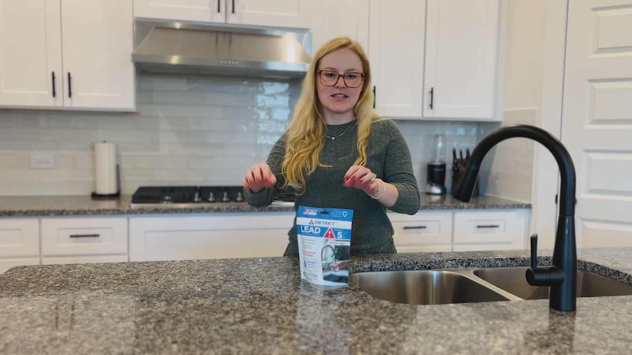 Load video: Lead in Water Test Kit